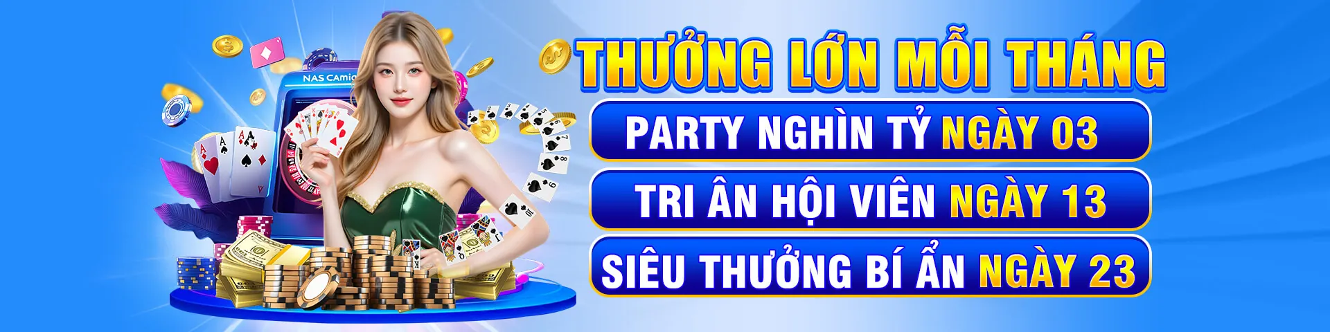Banner khuyến mãi mới nhất từ 123b Link123b